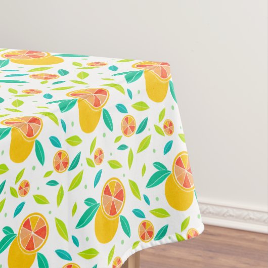 Wasserfarbe Süße Orangen Muster Tischdecke (Beispiel)