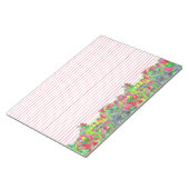 Wasserfarbe Süßerbsen Blume Rot Linde Notizblock (angewinkelt)