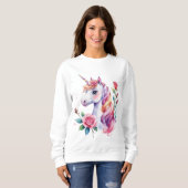 Wasserfarbe Sweatshirt (Vorne ganz)