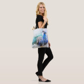 Wasserfarbe Tasche (Am Model)