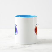 Wasserfarbe Tasse (Zentrum)