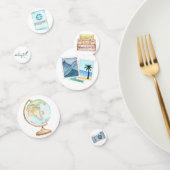 Wasserfarbe Thema Kinderdusche Confetti Konfetti (Gruppe)