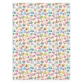 Wasserfarbe Tier Alphabet Niedlich Tischdecke (Vorderseite)