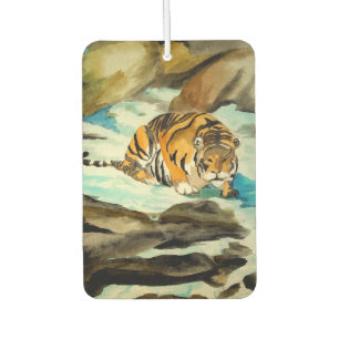 Wasserfarbe Tiger Autolufterfrischer