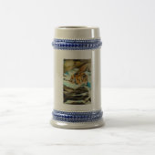 Wasserfarbe Tiger Bierglas (Mittel)