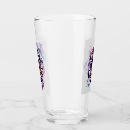 Wasserfarbe Tiger Glas (Rechts)