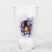 Wasserfarbe Tiger Glas (Vorderseite)