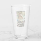 Wasserfarbe Tiger Glas (Rückseite)