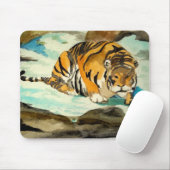 Wasserfarbe Tiger Mousepad (Mit Mouse)