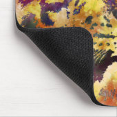 Wasserfarbe Tiger Mousepad (Ecke)