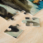Wasserfarbe Tiger Puzzle (Seite)