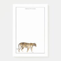 Wasserfarbe Tiger Wandern