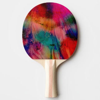 Wasserfarbe Tischtennis Schläger
