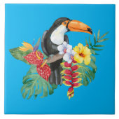 Wasserfarbe Toucan Fliese (Vorderseite)