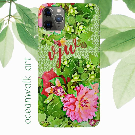 Wasserfarbe Traum Dahlia Delight iPhone Fall Case-Mate iPhone Hülle