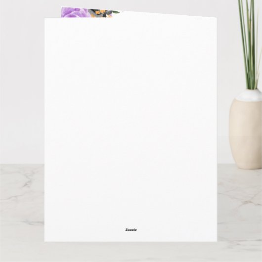 Wasserfarbe Trick oder Treat Happy Halloween Karte (Rückseite)