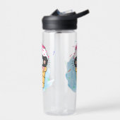 Wasserfarbe Trinkflasche (Links)