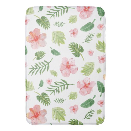 Wasserfarbe tropisch badematte (Vorderseite Vertikal)