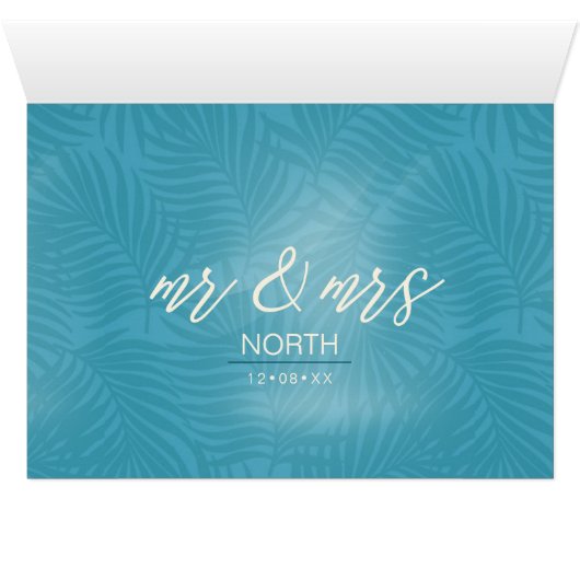 Wasserfarbe Tropisch mit Toucan Vielen Dank Aquama (Innenansicht Horizontal (Unten))