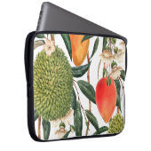 Wasserfarbe tropische durische, Mango-Muster. Laptopschutzhülle (Vorne Rechts)