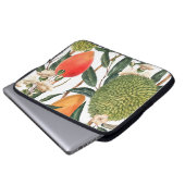 Wasserfarbe tropische durische, Mango-Muster. Laptopschutzhülle (Vorne Knopf)