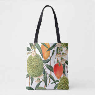 Wasserfarbe tropische durische, Mango-Muster. Tasche