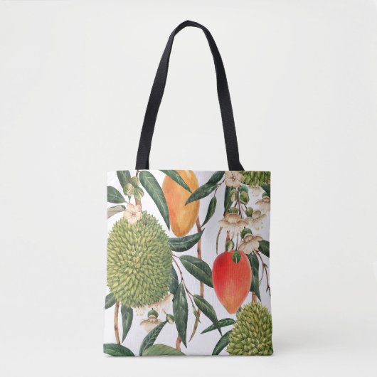 Wasserfarbe tropische durische, Mango-Muster. Tasche (Vorderseite)
