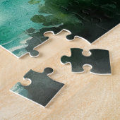 Wasserfarbe tropische Hawaii. Die Natur des Meeres Puzzle (Seite)