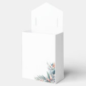 Wasserfarbe Tropischer Traum Hochzeit Geschenkschachtel (Geöffnet)