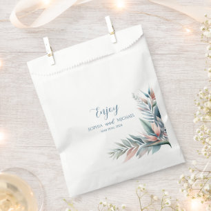 Wasserfarbe Tropischer Traum Hochzeit Geschenktütchen