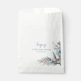 Wasserfarbe Tropischer Traum Hochzeit Geschenktütchen