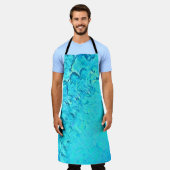 Wasserfarbe tropisches Meer Thema Schürze (Getragen)