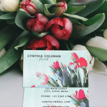 Wasserfarbe Tulips Bouquet Illustration Florist