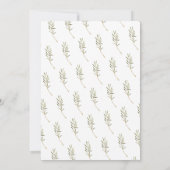 Wasserfarbe Türkei Freundliches Abendessen Einladu Einladung (Rückseite)