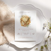 Wasserfarbe Türkei Freundliches Abendessen Einladu Einladung