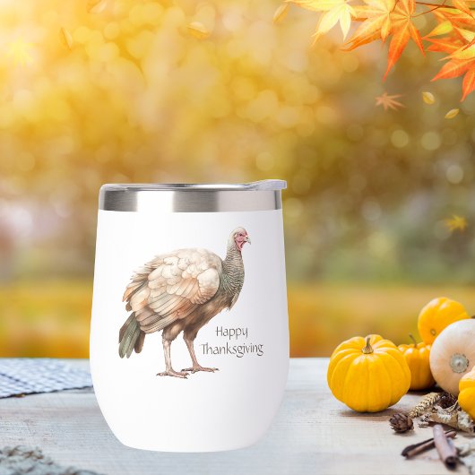 Wasserfarbe Türkei glücklich Thanksgiving