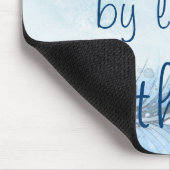 Wasserfarbe u. Typografie erhöhen uns wir um das Mousepad (Ecke)