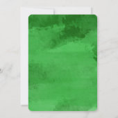 Wasserfarbe Ugly Sweater Weihnachtsgebäck Party Einladung (Rückseite)