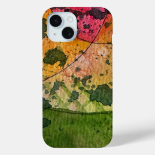 Wasserfarbe und Abstrakte Ausdruckskraft Kunst Case-Mate iPhone Hülle