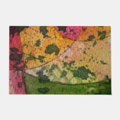 Wasserfarbe und Abstrakte Ausdruckskraft Kunst Fußmatte (Vorderseite)
