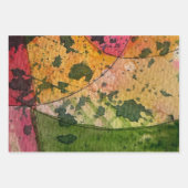 Wasserfarbe und Abstrakte Ausdruckskraft Kunst Geschenkpapier Set (Vorderseite 3)