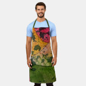 Wasserfarbe und Abstrakte Ausdruckskraft Kunst Schürze (Getragen)