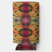 Wasserfarbe und Abstrakte Ausdruckskraft Kunst Selters Dosenkühler (Rückseite)