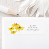 Wasserfarbe und Pen Black Mit Augen Susan (Insitu)