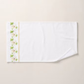 Wasserfarbe und Pen Magnolia Blume Muster Tremorge Badhandtuch Set (Handtuch)