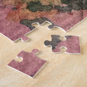 Wasserfarbe und Tinte Abstrakt schöne Malerei Art Puzzle (Seite)