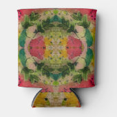 Wasserfarbe und Tinte Abstrakter Impressionismus K Dosenkühler (Vorderseite)