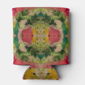 Wasserfarbe und Tinte Abstrakter Impressionismus K Dosenkühler (Rückseite)