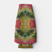 Wasserfarbe und Tinte Abstrakter Impressionismus K Flaschenkühler (Vorderseite)