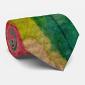 Wasserfarbe und Tinte Abstrakter Impressionismus K Krawatte (Gerollt)